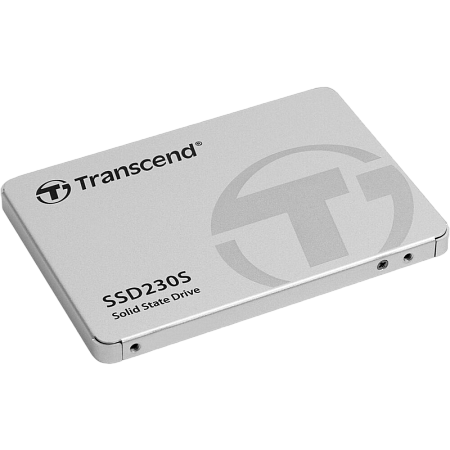 2.5" SATA SSD  256GB   Transcend "SSD230" [R/W:560/520MB/s, 65/85K IOPS, SM2258, 3D NAND TLC]