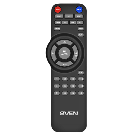 Speakers SVEN "MS-2070" SD-card, USB, FM, remote control, Bluetooth, Black, 60w/30w + 2x15w/2.1