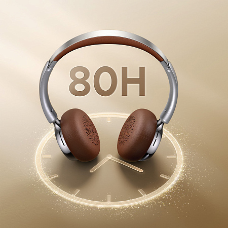 UGREEN Wireless Headphones Studio Plus Hybrid ANC | HP207, Silver-Brown UGREEN Wireless Headphones Studio Plus Hybrid ANC | HP207, Silver-Brown