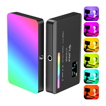 Ulanzi Camera Led Light VL120RGB, Black