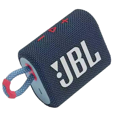 Portable Speakers JBL GO 3, Blue/Pink