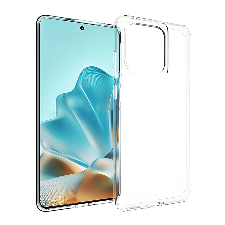 WOO Case Soft TPU Motorola Edge 60 Fusion, Clear WOO Case Soft TPU Motorola Edge 60 Fusion, Clear