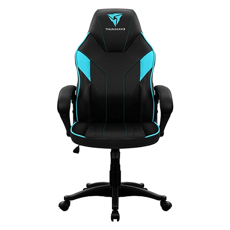 Gaming Chair ThunderX3 EC1  Black/Cyan, User max load up to 150kg / height 165-180cm