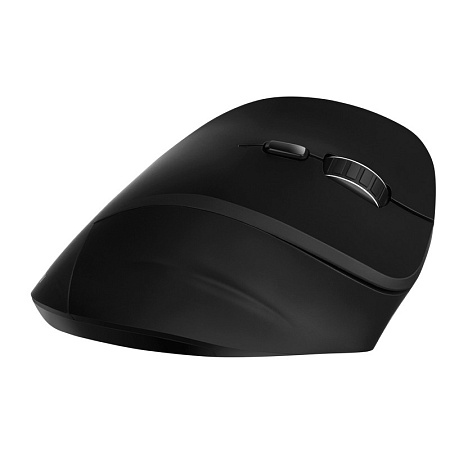 Wireless Mouse Canyon MW-16, Vertical, Optical, 800-1600dpi, 6 buttons, Ergonomic, 1xAA, Black
