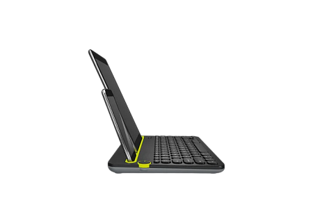 Wireless Keyboard Logitech K480 Multi-Device, Compact, FN key, Cradle, Bluetooth, EN, Black  