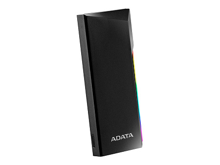 .M.2 SATA /NVMe SSD Enclosure ADATA XPG EC700G USB3.1 Type-C/A, RGB, Slim Durable Aluminum