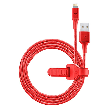 Lightning Cable Cellular, Strip MFI, 1M, Red Lightning Cable Cellular, Strip MFI, 1M, Red