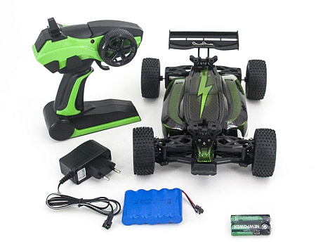 Радиоуправляемая игрушка Crazon High Speed Off-Road Car, 1:18, Зелёный (17GS06B)