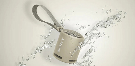 Portable Speaker SONY SRS-XB13, Taupe (Gray-brown) EXTRA BASS™