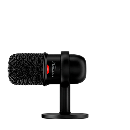 Microphones HyperX SoloCast, 14mm condenser capsules, Cardioid, 74db, -6 db, 96 kHz, 24bit, Tap-to-M