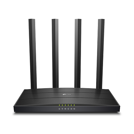 Wi-Fi AC Dual Band TP-LINK Router, "Archer C6U", 1200Mbps, Gbit Ports, MU-MIMO, USB2.0 Wi-Fi AC Dual Band TP-LINK Router, "Archer C6U", 1200Mbps, Gbit Ports, MU-MIMO, USB2.0