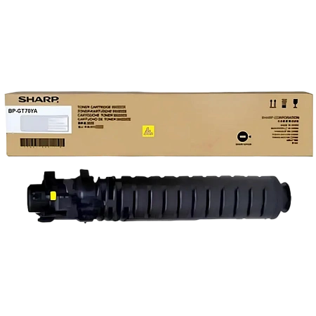 Тонер Sharp BP-GT70YA, Желтый,бумага ,чернила, Opc, тонер, dvd, duracell, батарейки