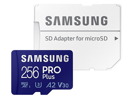 Карта памяти Samsung PRO Plus MicroSD, 256Гб (MB-MD256KA/APC)