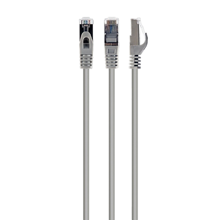 Cat.6A SFTP  50m, Grey, Copper, PP6A-LSZHCU-50M, Cablexpert, Low Smoke Zero Halogen (LSZH)