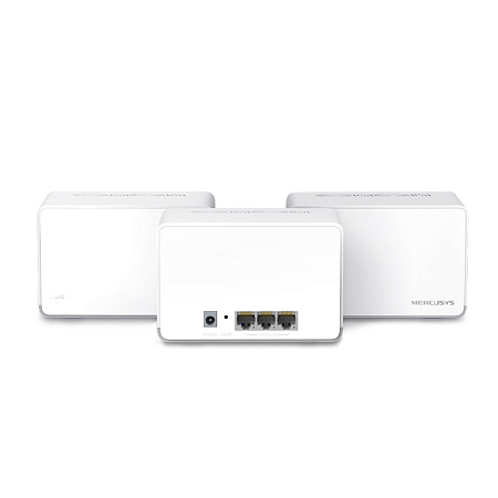 Whole-Home Mesh Dual Band Wi-Fi 6 System MERCUSYS, "Halo H70X(3-pack)", 1800Mbps, MU-MIMO,Gbit Ports