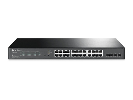 24-port Gigabit Smart POE+ Switch TP-LINK "SG2428P", 4 SFP 1Gbit, Budget 250W