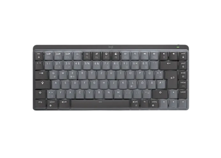 Wireless Keyboard Logitech MX Mechanical Mini, Low-profile switches, Clicky SW, Aluminium, Dual colo