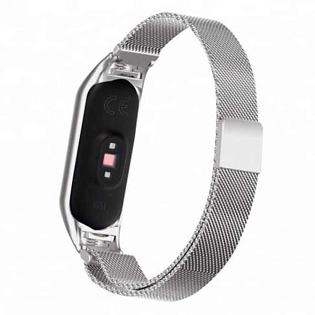 Strap Metal Mi Band 5 Silver Strap Metal Mi Band 5 Silver