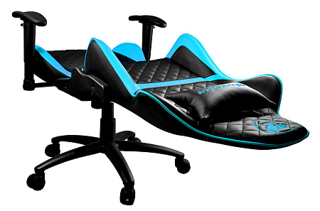 Gaming Chair Cougar ARMOR ONE Black/Sky Blue, User max load up to 120kg / height 145-180cm