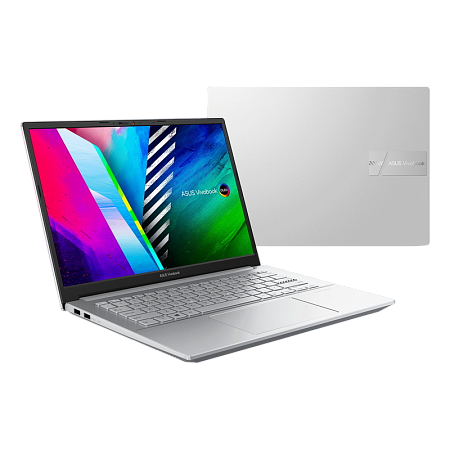 Ноутбук 14" ASUS Vivobook Pro 14 OLED K3400PA, Cool Silver, Intel Core i5-11300H, 16Гб/512Гб, Без ОС