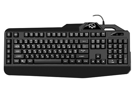 Gaming Keyboard SVEN KB-G8600, Fn keys, G Keys, Programmable, WinLock, RGB, 1.8m, USB, EN/RU, Black Gaming Keyboard SVEN KB-G8600, Fn keys, G Keys, Programmable, WinLock, RGB, 1.8m, USB, EN/RU, Black