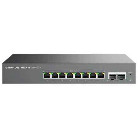 PoE коммутатор Grandstream GWN7721P, 8x IEEE 802.3af/at