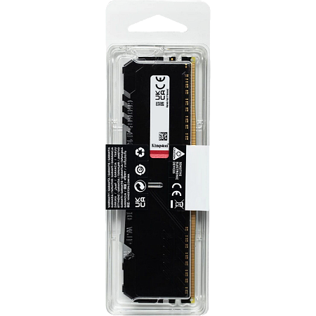 16GB DDR4-3200MHz Kingston FURY Beast RGB (KF432C16BB1A/16), CL16-18-18, 1.35V, Intel XMP 2.0, Blk 16GB DDR4-3200MHz Kingston FURY Beast RGB (KF432C16BB1A/16), CL16-18-18, 1.35V, Intel XMP 2.0, Blk