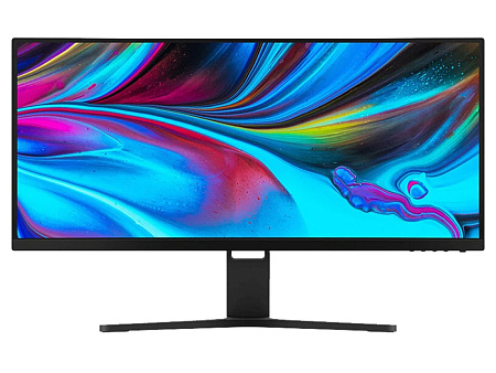 30" XIAOMI Redmi Surface Display, Black,Curved-VA,2560x1080,200Hz,FreeSync,300cd,CR3000:1,HDMI+DP