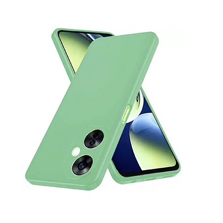 Helmet Case Liquid Silicone OnePlus CE3 Lite, Green