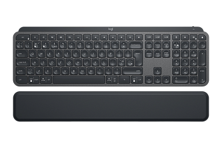 Клавиатура Logitech MX Keys Plus, Беспроводное, Чёрный