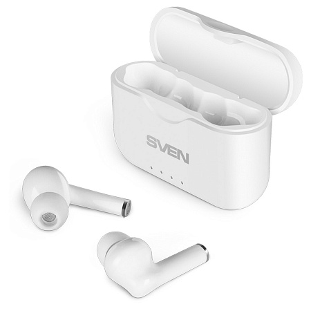  True Wireless Earphones SVEN E-701BT, White