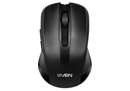 Wireless Keyboard & Mouse SVEN KB-C3400W, Multimedia, Splash proof, 1600 dpi, 6 buttons, Ambidextrou