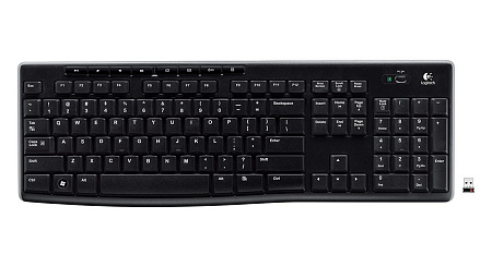 Клавиатура Logitech K270, Беспроводное, Чёрный Клавиатура Logitech K270, Беспроводное, Чёрный