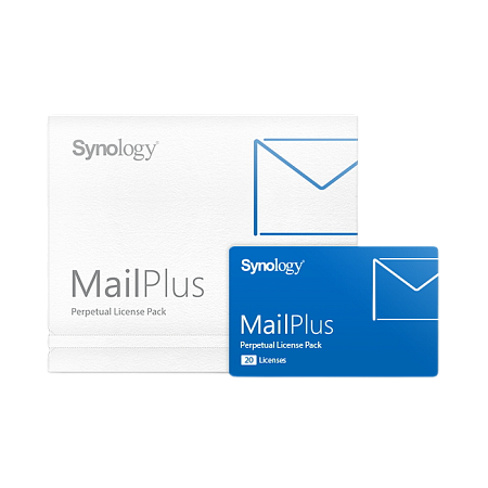 Лицензионный пакет SYNOLOGY MailPlus 20, Синий