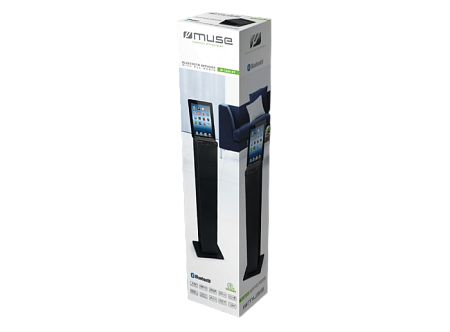 Audio System MUSE M-1250 BT, Audio Tower: Bluetooth/USB/SD/FM 