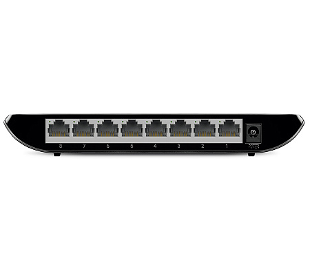 .8-port 10/100/1000Mbps Switch TP-LINK "TL-SG1008D", Plastic Case