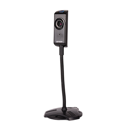 PC Camera A4Tech PK-810G, 480p, Glass lens, Built-in Microphone, 360° Rotation, Anti-glare Coating