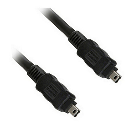 Cable Firewire IEEE1394 4P/4P M/M Black , 1.8m, UC5001