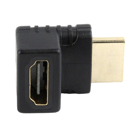 Adapter HDMI  M to HDMI F 270 degrees, Cablexpert "A-HDMI270-FML"