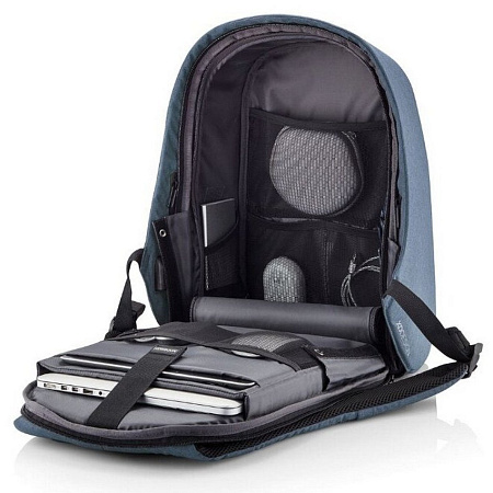 Backpack Bobby Hero Regular, anti-theft, P705.299 for Laptop 15.6" & City Bags, Light Blue Backpack Bobby Hero Regular, anti-theft, P705.299 for Laptop 15.6" & City Bags, Light Blue