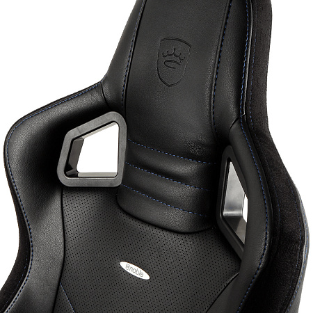 Gaming Chair Noble Epic NBL-PU-BLU-002 Black/Blue, User max load up to 120kg / height 165-180cm