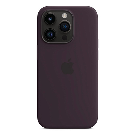 Case Original Silicone with MagSafe for iPhone 14 Pro, Elderberry Case Original Silicone with MagSafe for iPhone 14 Pro, Elderberry