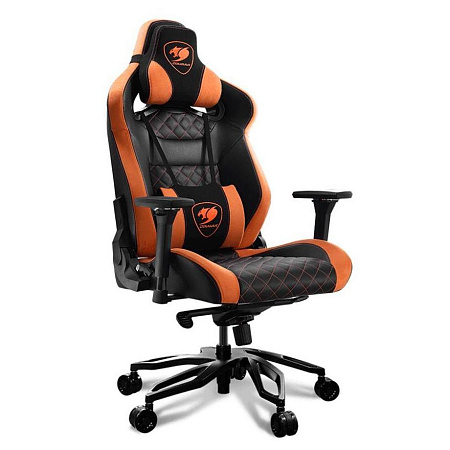 Gaming Chair Cougar ARMOR TITAN PRO Black/Orange, User max load up to 160kg / height 160-195cm