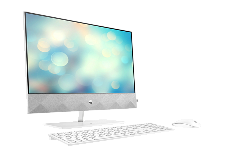 HP AIO Pavilion 24 Silver  (23.8" FHD IPS Ryzen 3 5300U 2.6-3.8GHz, 8GB, 256GB, FreeDOS)