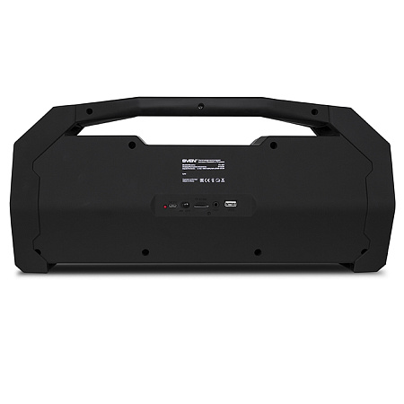 Speakers SVEN "PS-465" 18w, Black, Bluetooth, microSD, FM, AUX, USB, power:1800mA, USB, DC5V