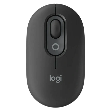 Беcпроводная мышь Logitech POP, Графитовый