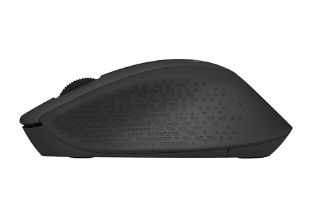 Wireless Mouse Logitech M280, 1000 dpi, 3 buttons, Ergonomic, 78g., 1xAA, 2,4Ghz, Black