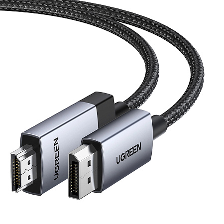 UGREEN Cable DP to HDMI 4K@60Hz 2M, Black