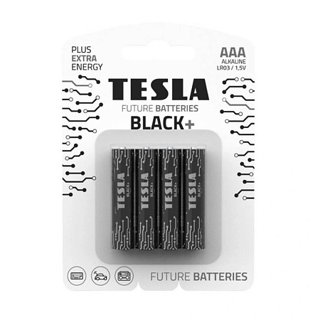 TESLA Batteries AAA LR3 Alkaline 4 pcs Blister
