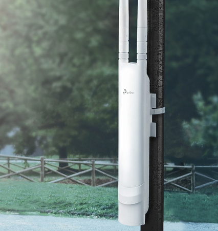 Wi-Fi N Outdoor Access Point TP-LINK "EAP110-Outdoor", 300Mbps, MIMO, Omada Centralized Mngnt, PoE Wi-Fi N Outdoor Access Point TP-LINK "EAP110-Outdoor", 300Mbps, MIMO, Omada Centralized Mngnt, PoE